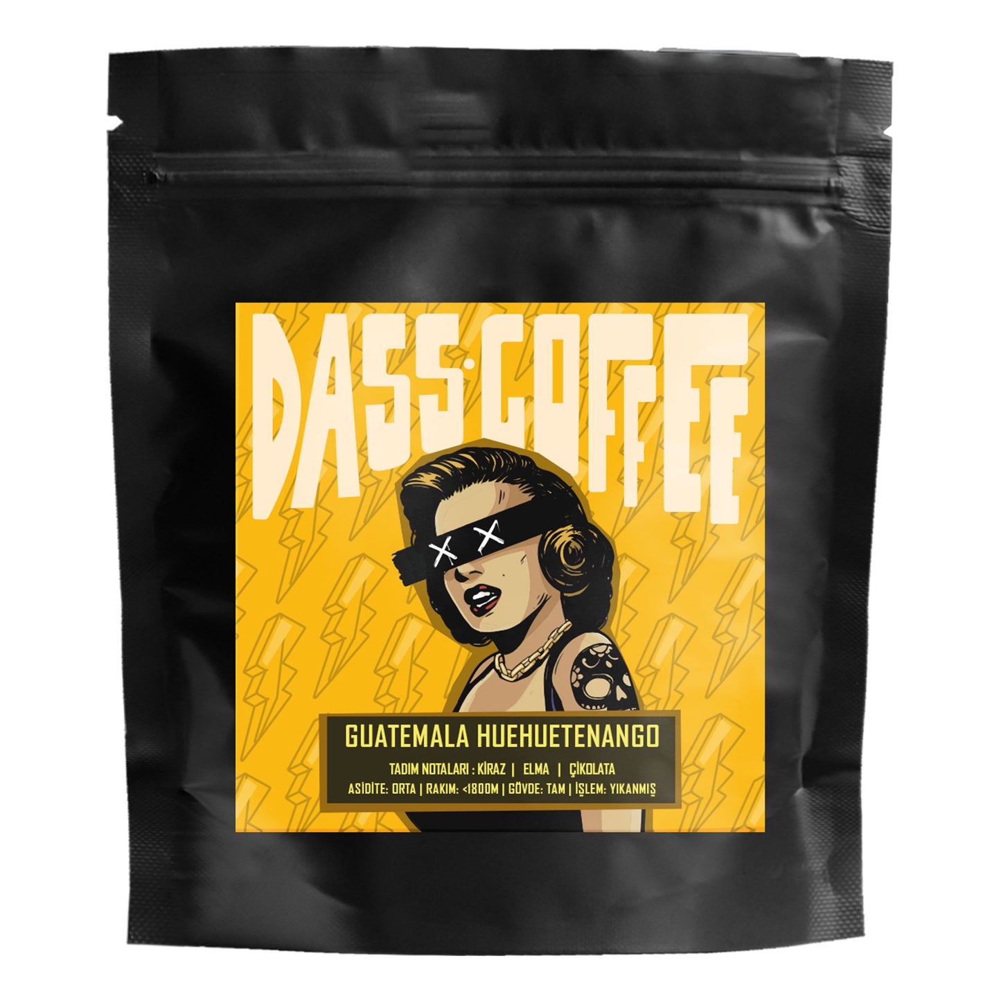 
                  
                    Dass Coffee Yöresel Filtre Kahve Tadım Deneme Seti Guatemala Huehuetenango 50gr
                  
                