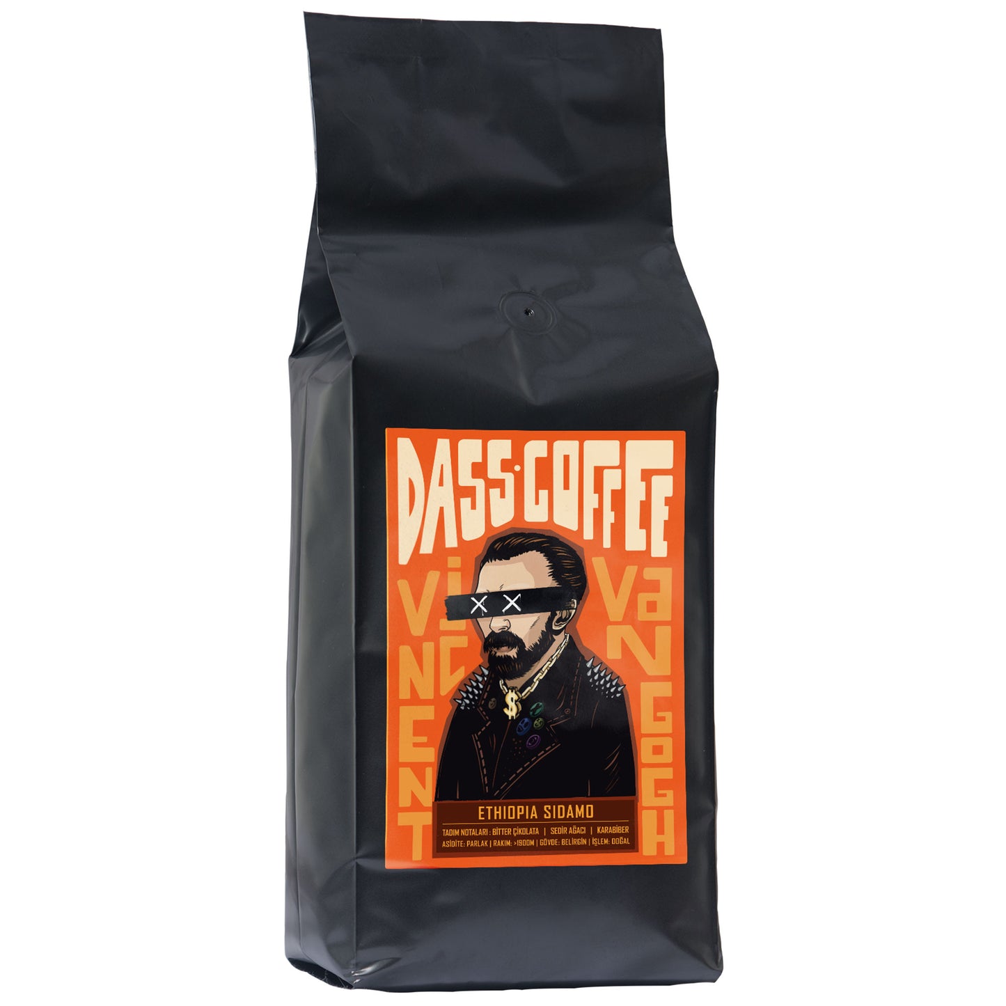 Dass Coffee Etiyopya Sidamo Yöresel Filtre Kahve - 1kg