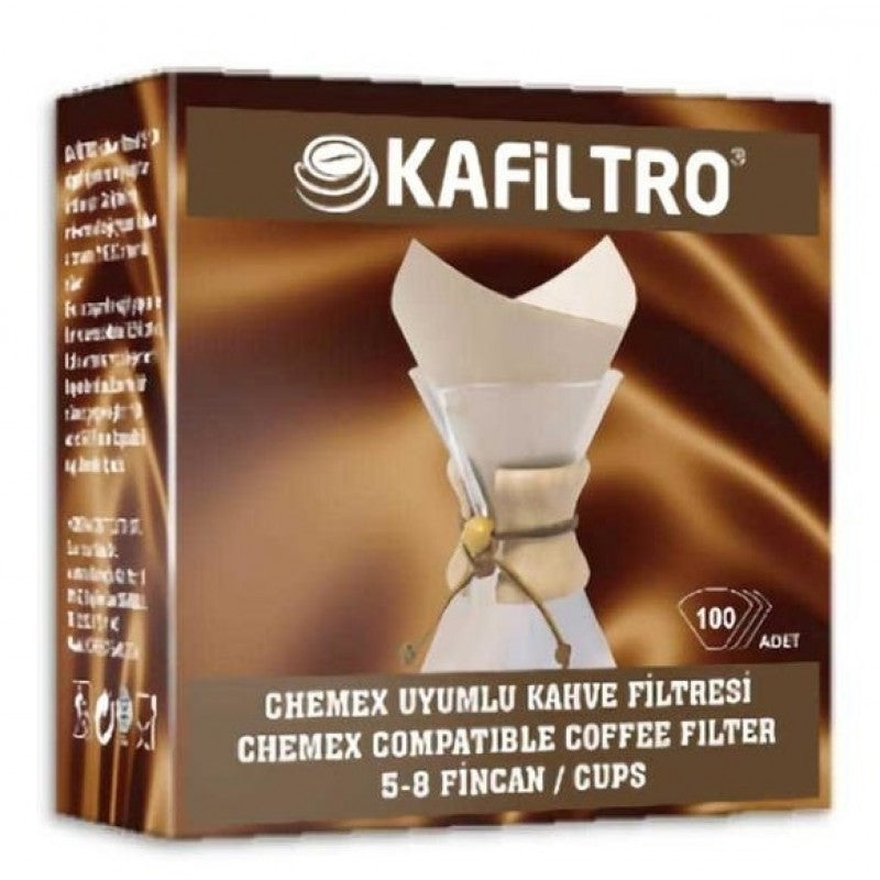 100'lü Kafiltro Chemex Filtre Kağıdı
